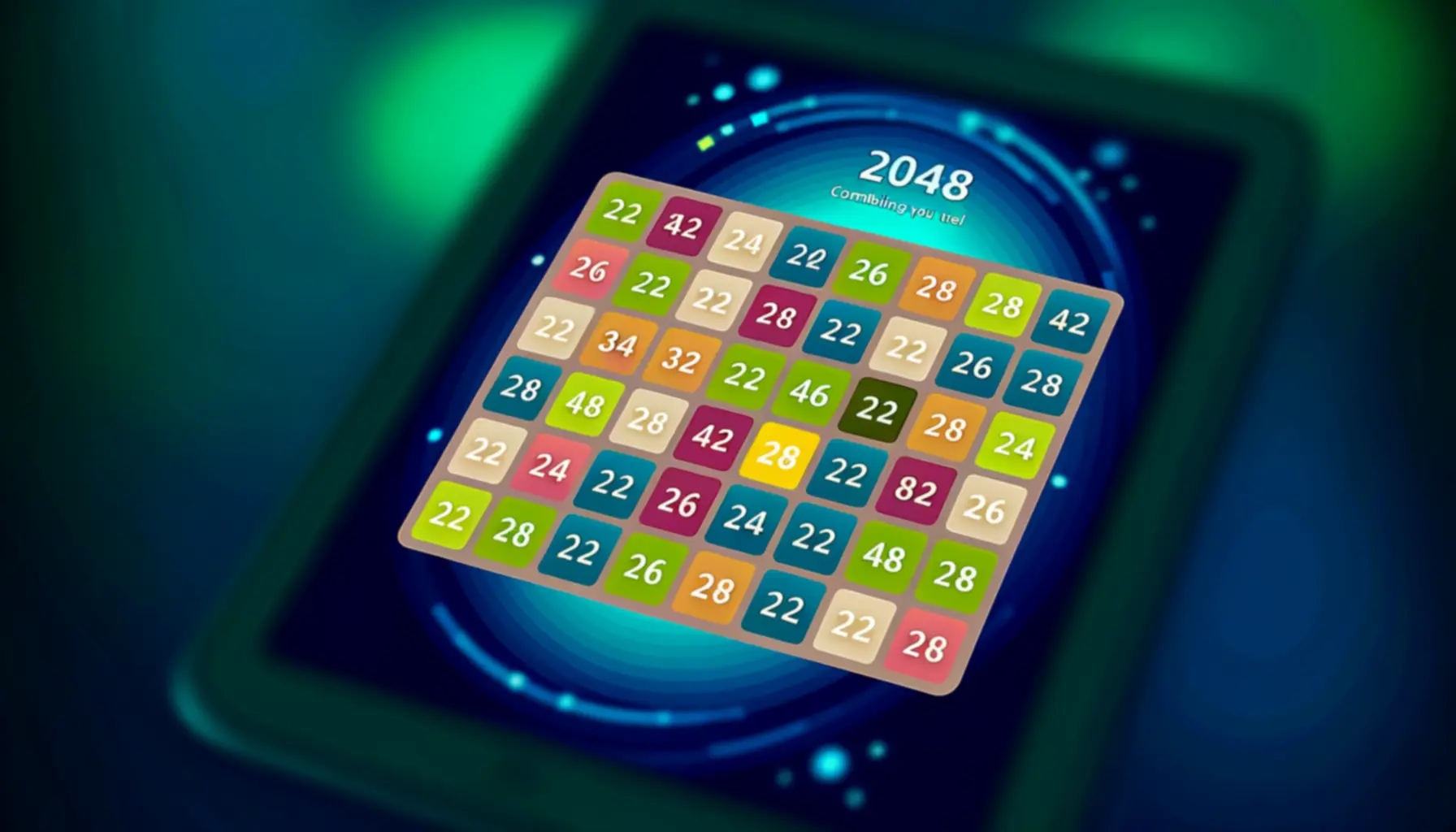 Mobilna tablica wyników 2048